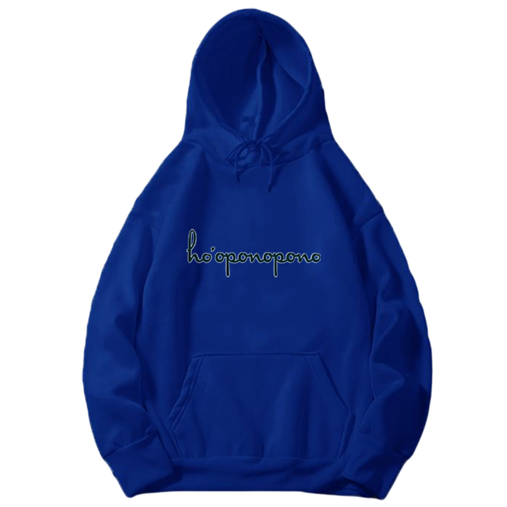 Hoodie Wanita Hoponopo Sweater lembut lucu Size L-XXL