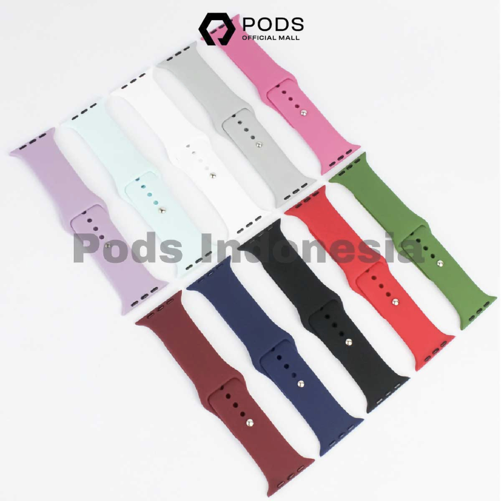 Premium Silicone Strap for iWatch &amp; Apple Watch by Pods Indonesia