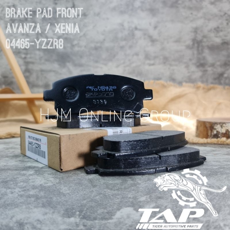 BRAKE DISC PAD - KAMPAS REM DEPAN AVANZA / XENIA / RUSH / TERIOS / APV / MAVEN