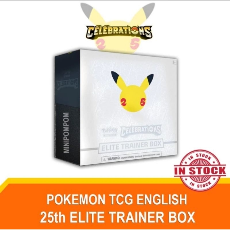 Pokemon TCG 25th Anniversary Celebrations Elite Trainer Box ORI