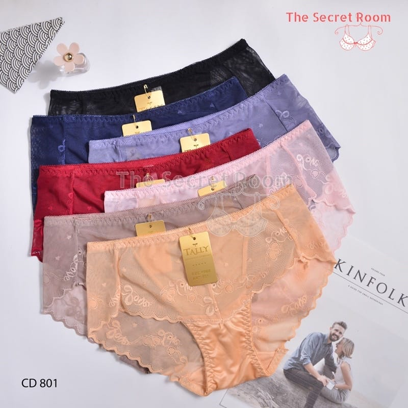 TALLY CD CELANA DALAM RENDA 801 | FREE SIZE | FIT XL | KATUN RENDA