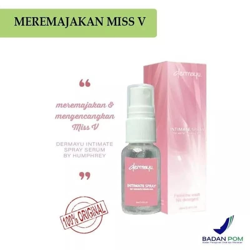 Medan Termurah Intimate spray 20ml Dermayu spray untuk daerah kewanitaan (miss v)