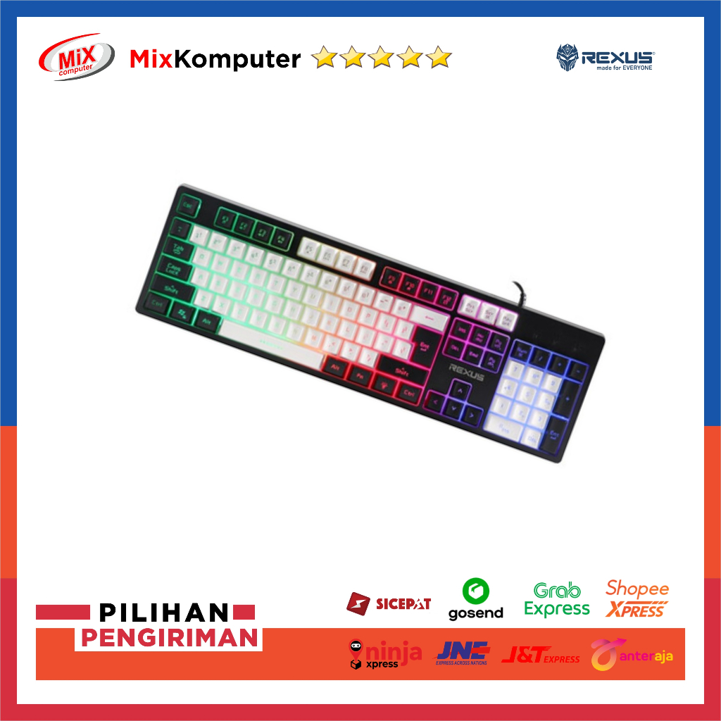 Keyboard Gaming Rexus RX-K9E Battlefire Full-Size