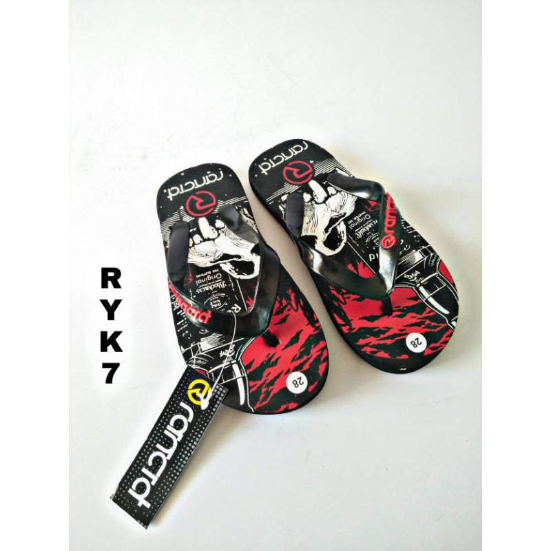 RANCID Sandal Distro Gaming PUBG Anak 3-7 tahun size 28-32