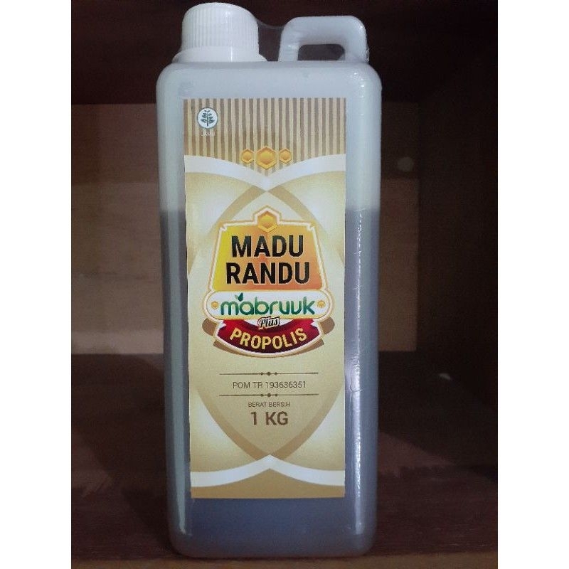 

Madu Randu Propolis Mabruuk Madu Kesehatan 1 kg