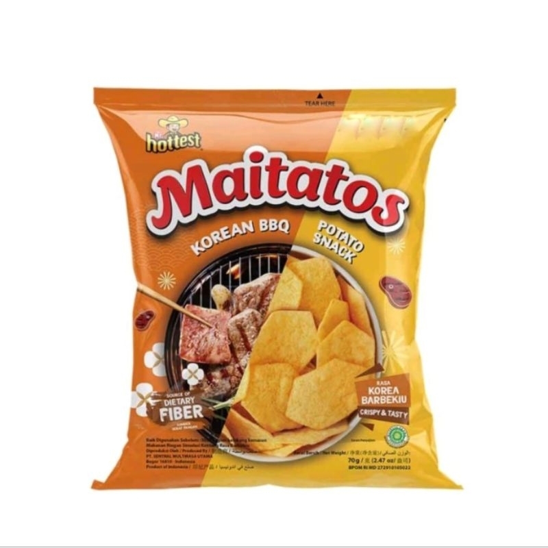 

MR HOTTEST MAITOS MAITATOS KOREAN BBQ 70 GR