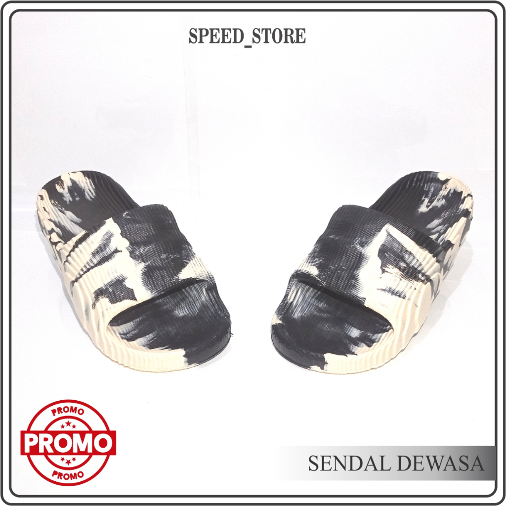 SENDAL DEWASA MOTIF LORENG KEREN / SENDAL DEWASA LAKI LAKI /PRIA