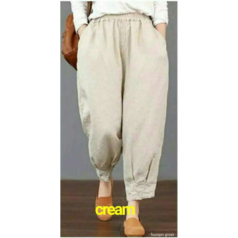 HINATA PANTS//celana korea cotton twill//CELANA TWILL PREMIUM//CELANA WANITA TERBARU//MERA PANTS