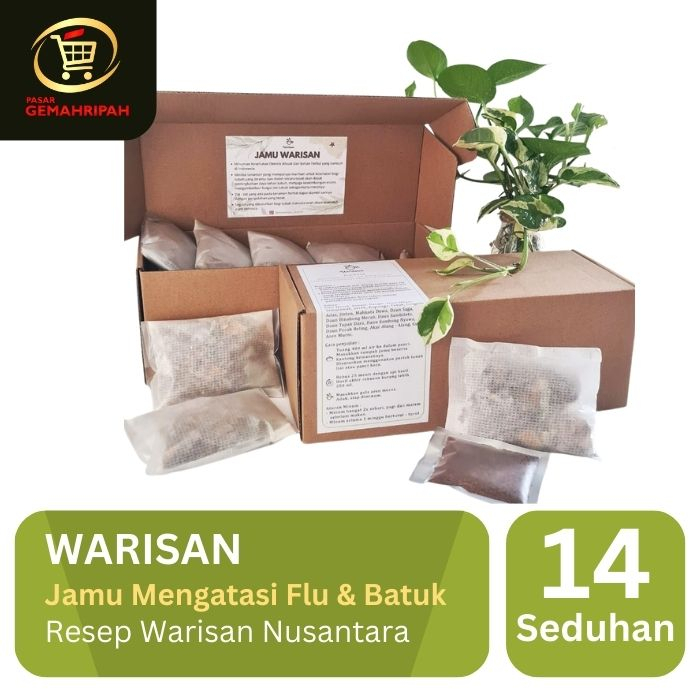 

Jamu Warisan - Jamu Mengatasi Flu & Batuk (Organik)