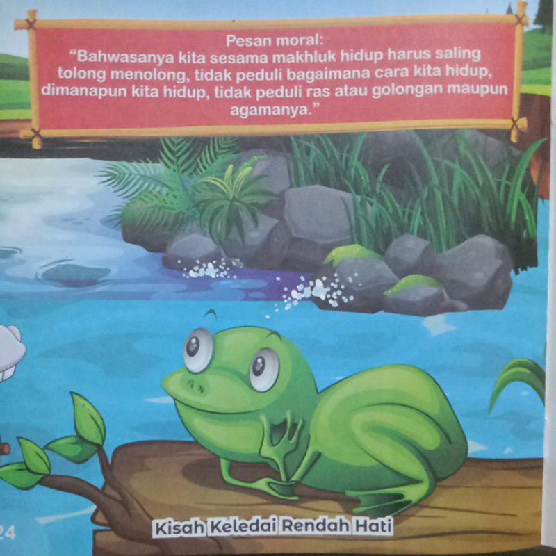 Buku Cerita Anak Seri Fabel Dongeng Kisah Keledai Rendah Hati