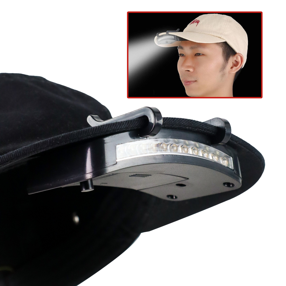 TaffLED Senter Klip Topi LED Clip Headlamp - M1801