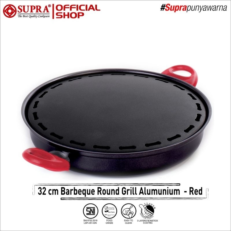 Pemanggang Serbaguna Supra Barbeque Grill 32cm / Barbeque Supra 32cm