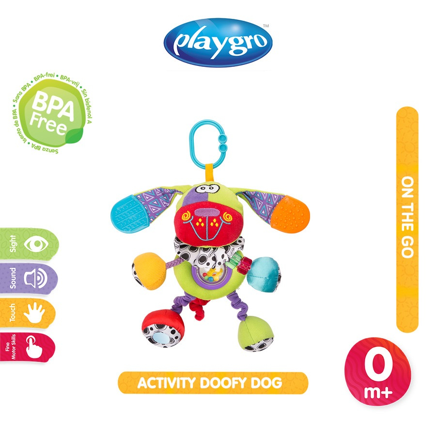 Playgro Zany Zoo Activity Doofy Dog