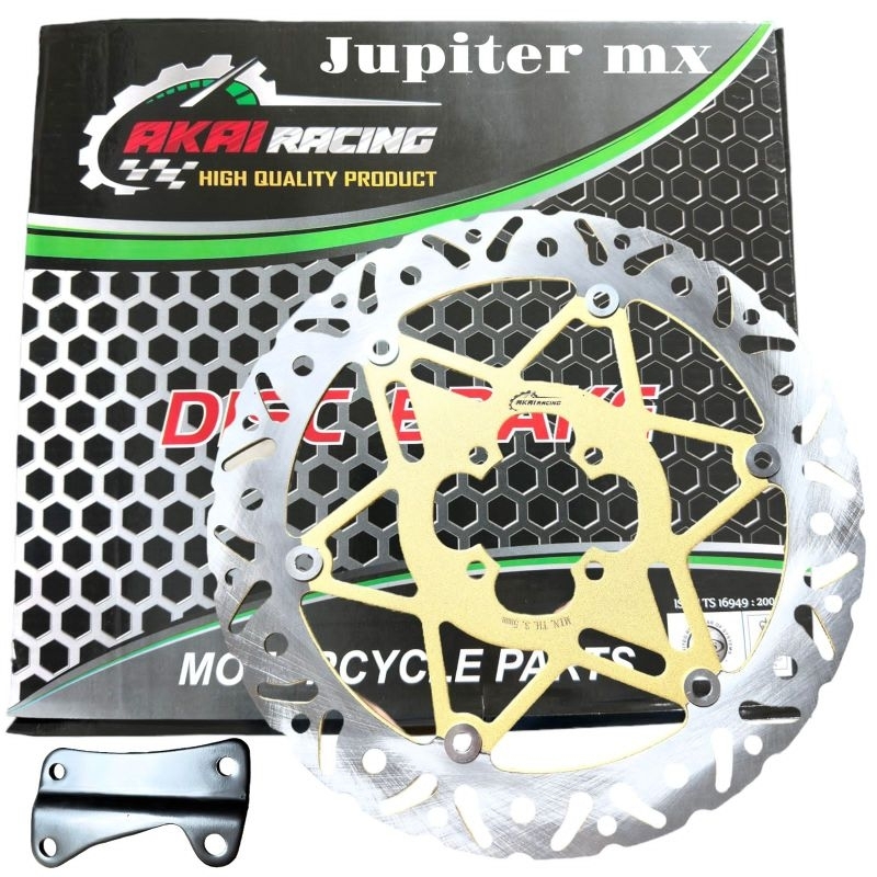 Piringan Disc Cakram New PSM Akai Racing 300mm Jupiter Z Jupiter MX/Jupiter Z Vega Old F1ZR NOUV0/Jupiter MX Vega ZR Vega R New jupiter Z1 Pnp