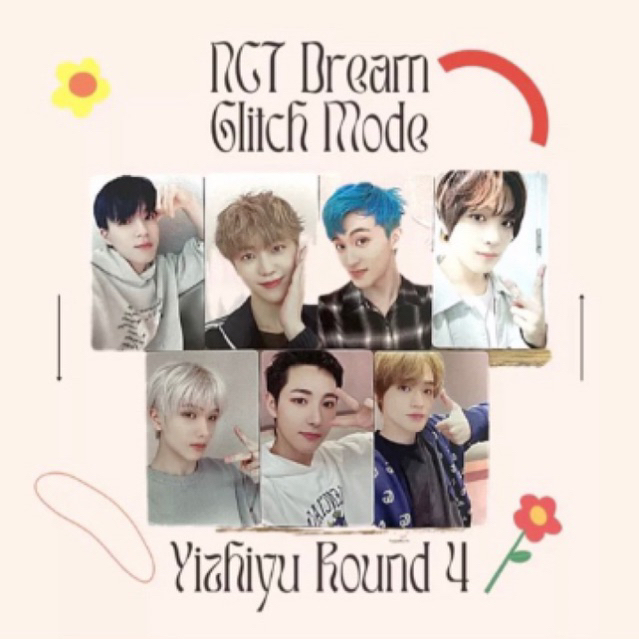 [READY STOCK] ‼️SLIGHT DAMAGE ON CORNER‼️ PC/Photocard NCT Dream Glitch Mode Yizhiyu YZY Round 4 R4 