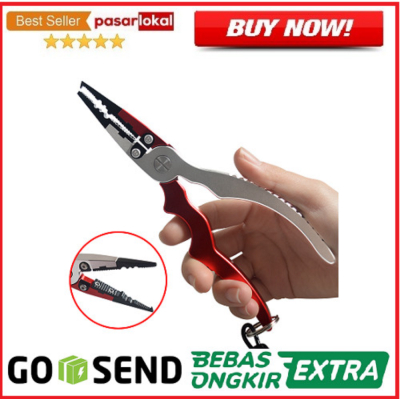 Promo Tang Pemotong Kail Pancing Aluminium Red Limited