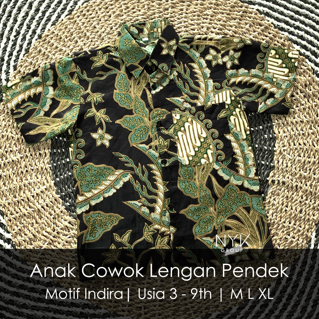 MISO BUTIK - READY BATIK INDIRA - Kemeja Pria Lengan Panjang Dewasa dan Rok Span Free Selendang - Rok Kebaya Kondangan Lamaran - Batik Modern Simple - Kemeja Batik Katun Prima Halus Adem - Rok Katun Allsize