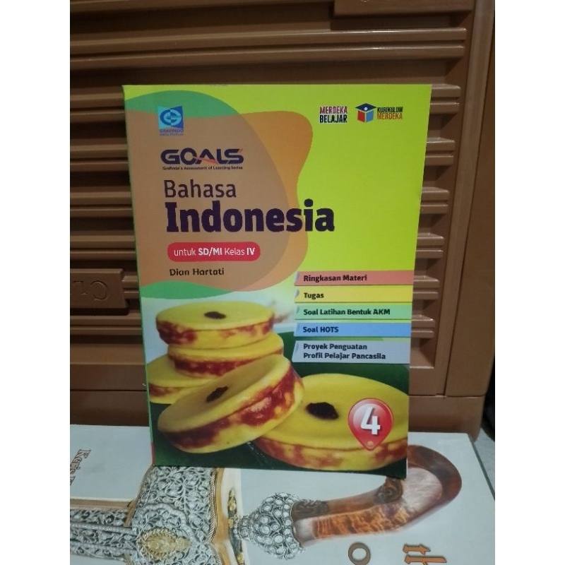 buku goals bahasa Indonesia untuk SD kelas 4 K merdeka grafindo