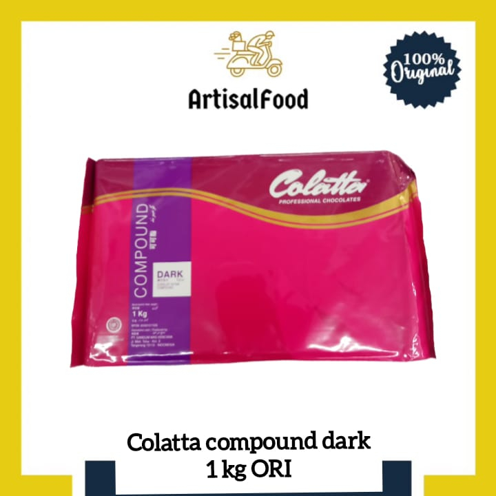 

COLATTA DARK ORI 1kg coklat batang compound