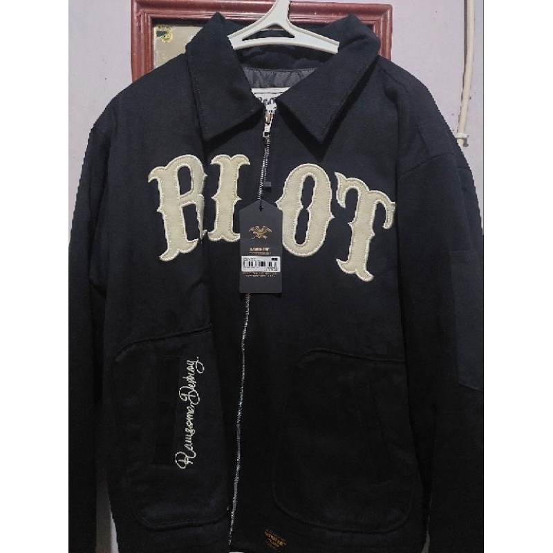 Work Jacket Rawtype Riot - Black Strike 04