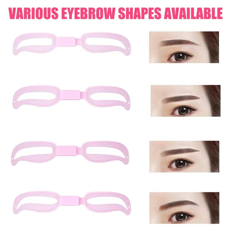 EYEBROW TEMPLATE MODEL TALI CETAKAN ALIS TEMPLATE 4 IN 1  F1009