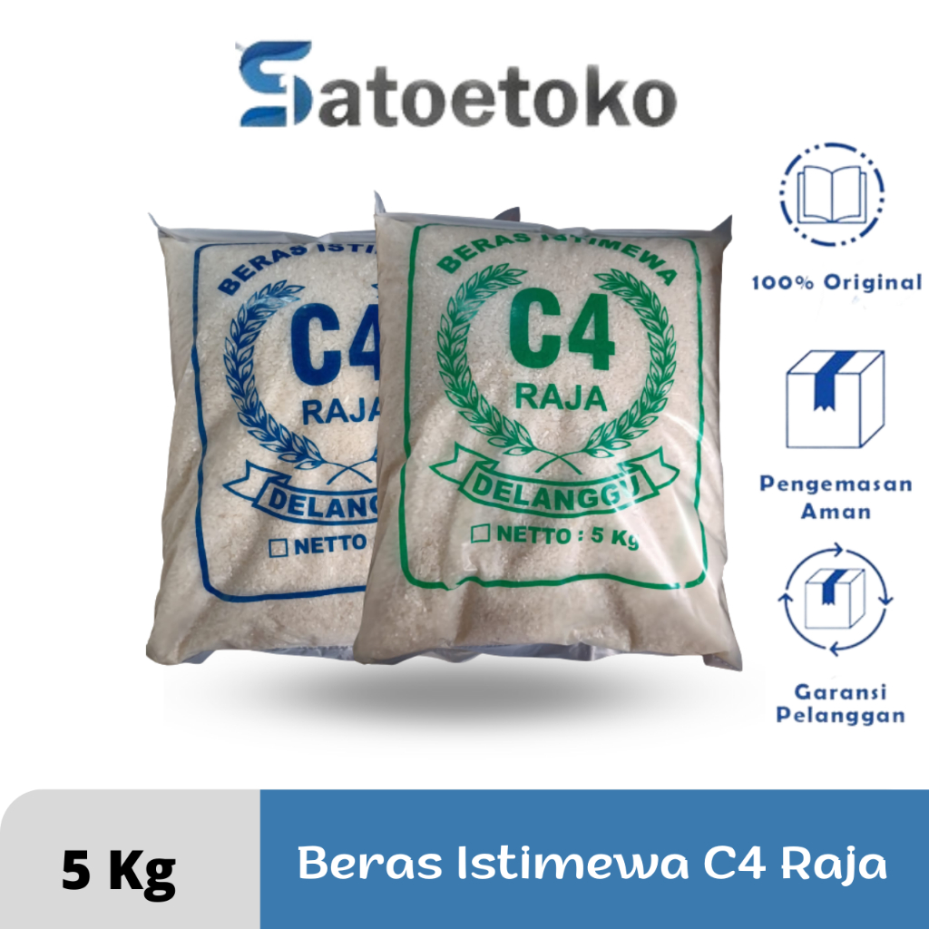 

BERAS ISTIMEWA C4 RAJA -- 5 KG