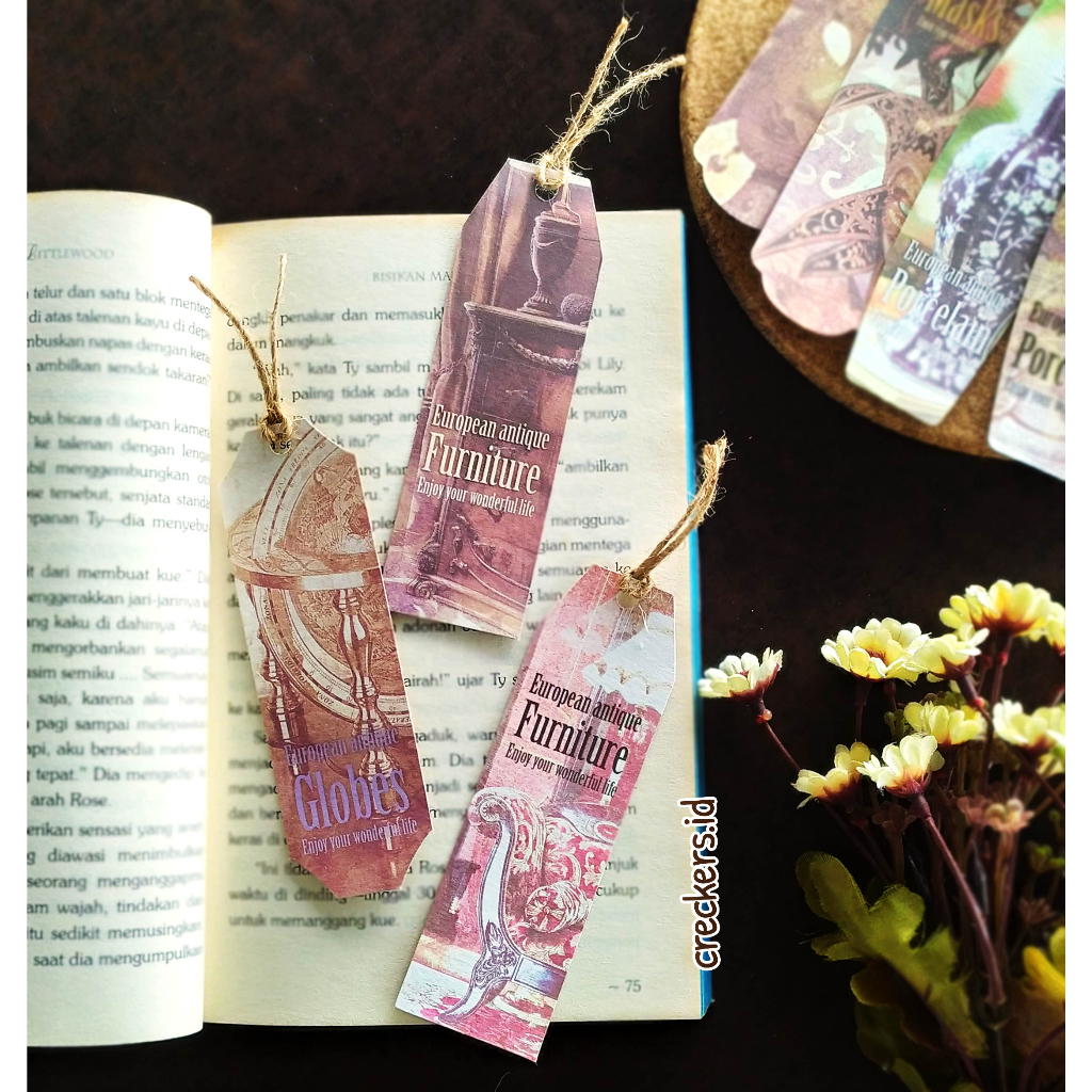 

[LIMITED] Pembatas Buku European Vintage Murah Limited Edition