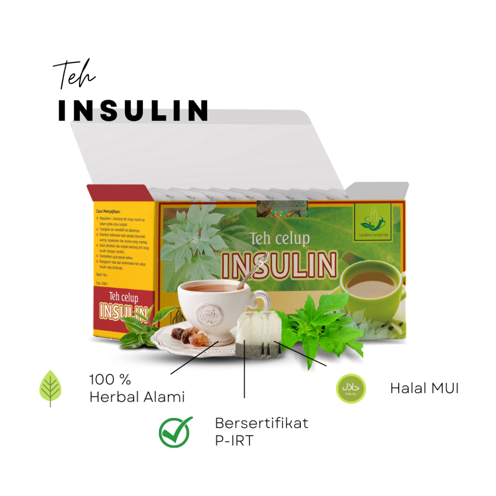 

Teh Daun Insulin Untuk Diabetes Original Asli Yakon Tazakka Isi 20 Kantung Celup Minuman Kesehatan Herbal Obat Gula Darah Tinggi dan Kencing Manis