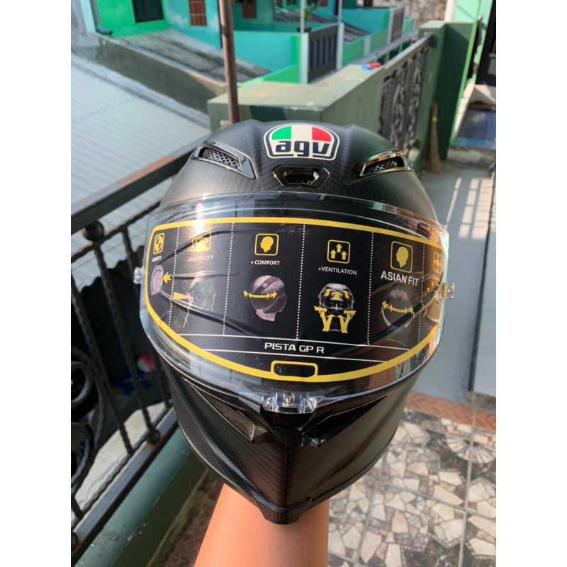 Helm Clone AGV Pista GPRR 1:1 ABS