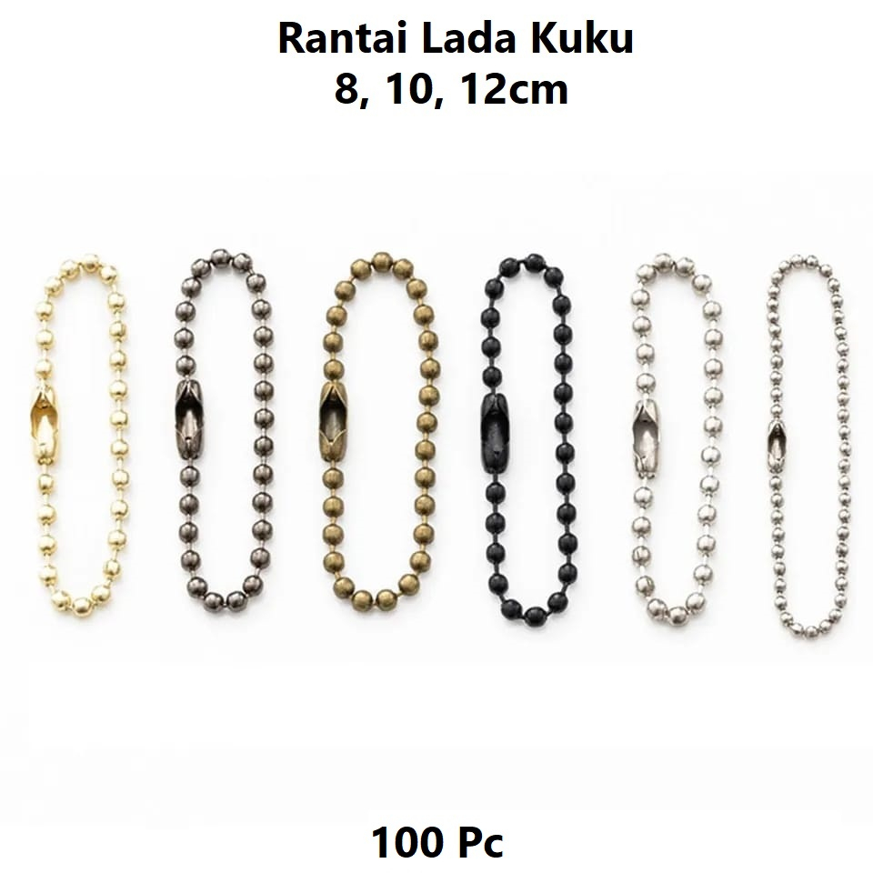 Rantai Lada / Rantai Kuku Uk 8-12cm Harga/100pc