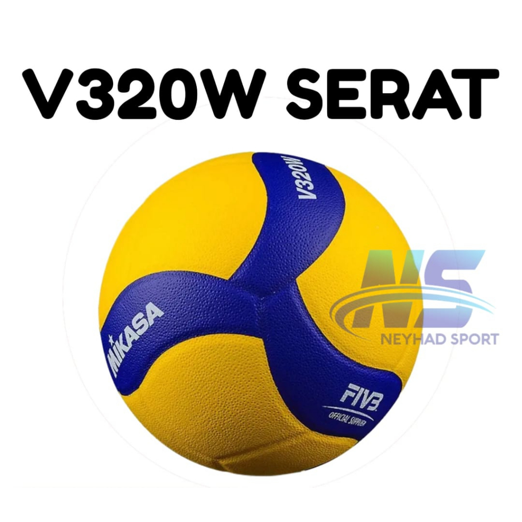 Bola Voli Mikasa V320W Serat