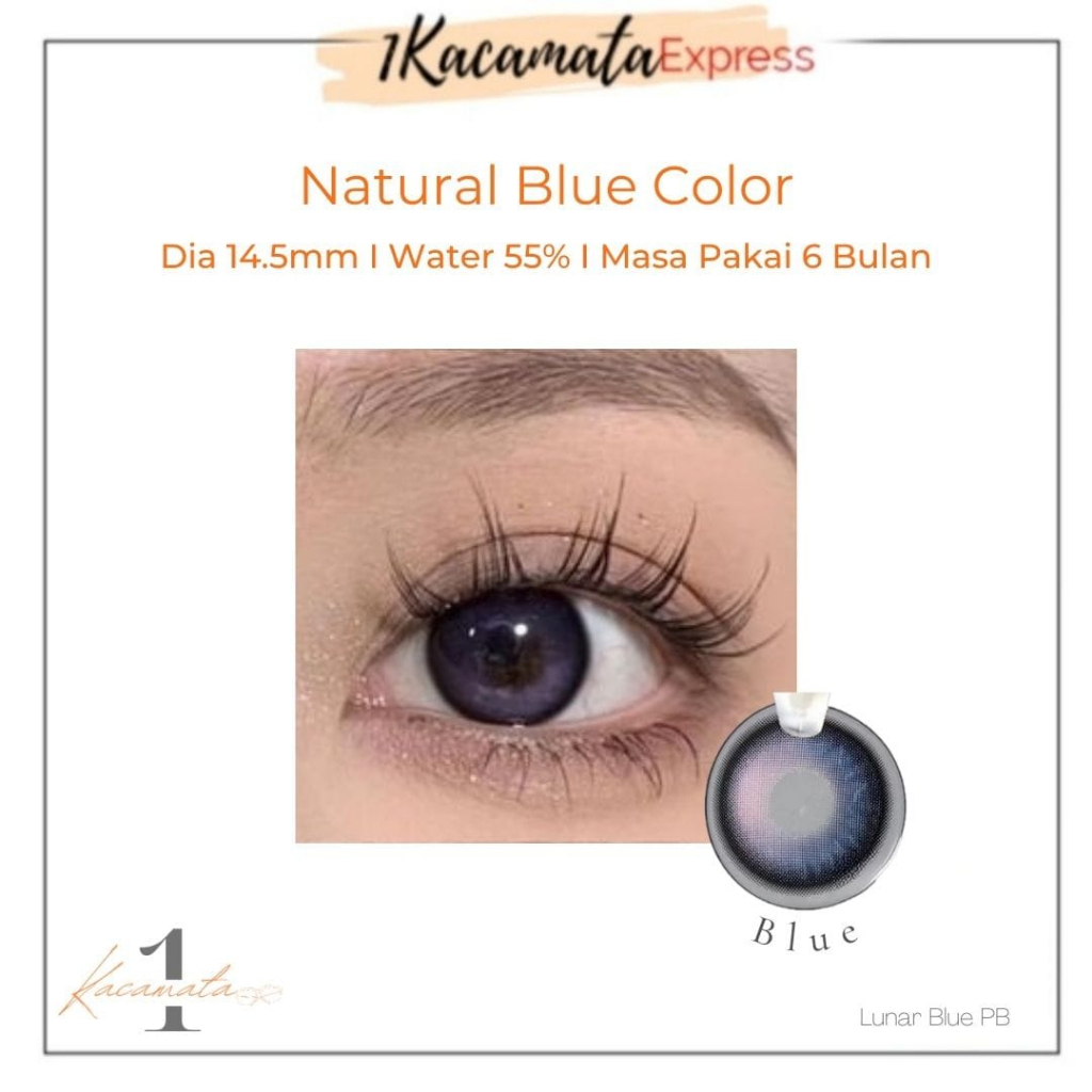 SOFTLENS NATURAL COLOR BLUE