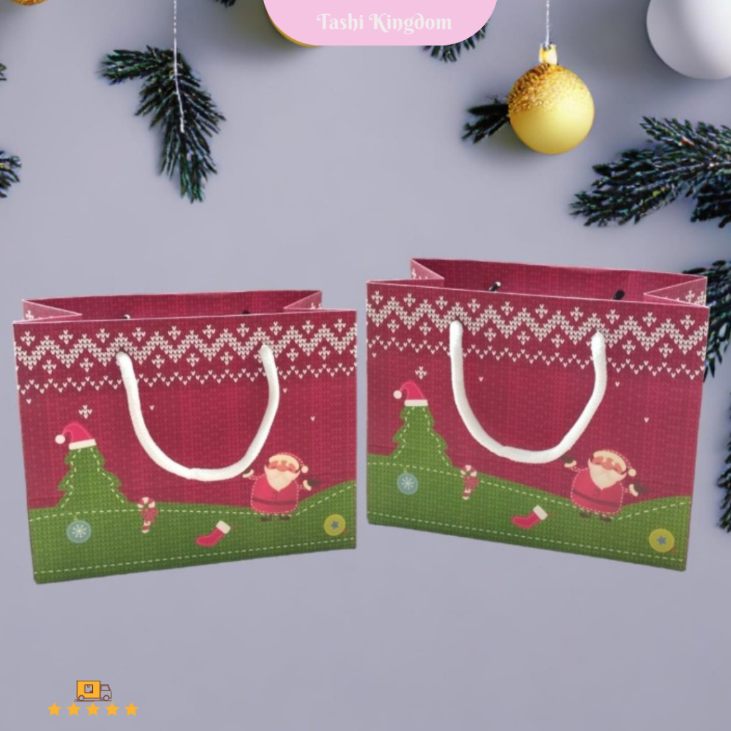 

KANTONG KADO NATAL PAPERBAG KADO HADIAH NATAL KANTONG GIFT CHRISTMAS GIFT BAG HAMPERS NATAL