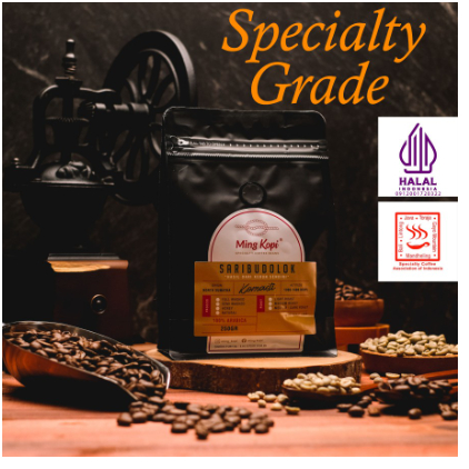 

Biji Kopi Arabika Komasti 250 gr Specialty Coffee Beans Ming Kopi- FULL WASH, HONEY, NATURAL
