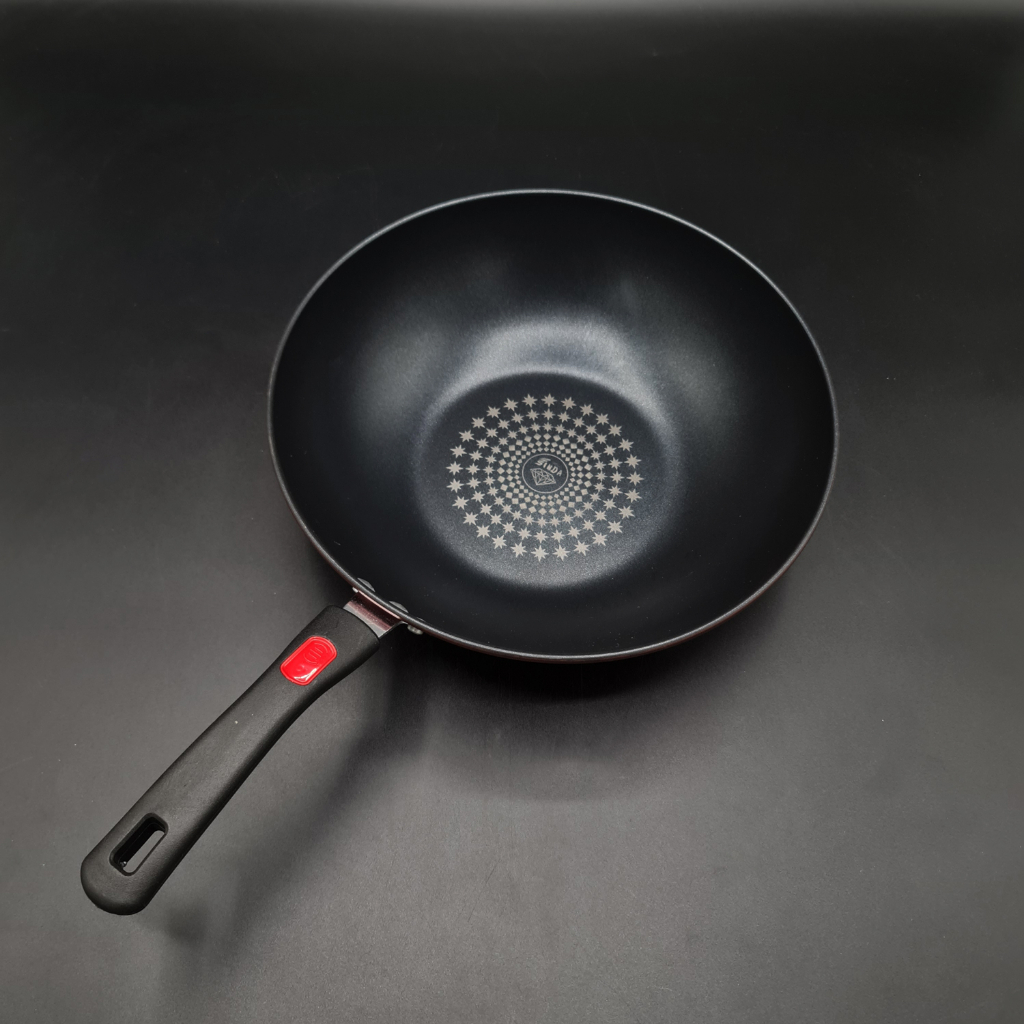 WAJAN TEBAL ANTI LENGKET WOK PAN DALAM WAJAN PENGGORENGAN ANTI LENGKET BATU MEDIS UKURAN BESAR