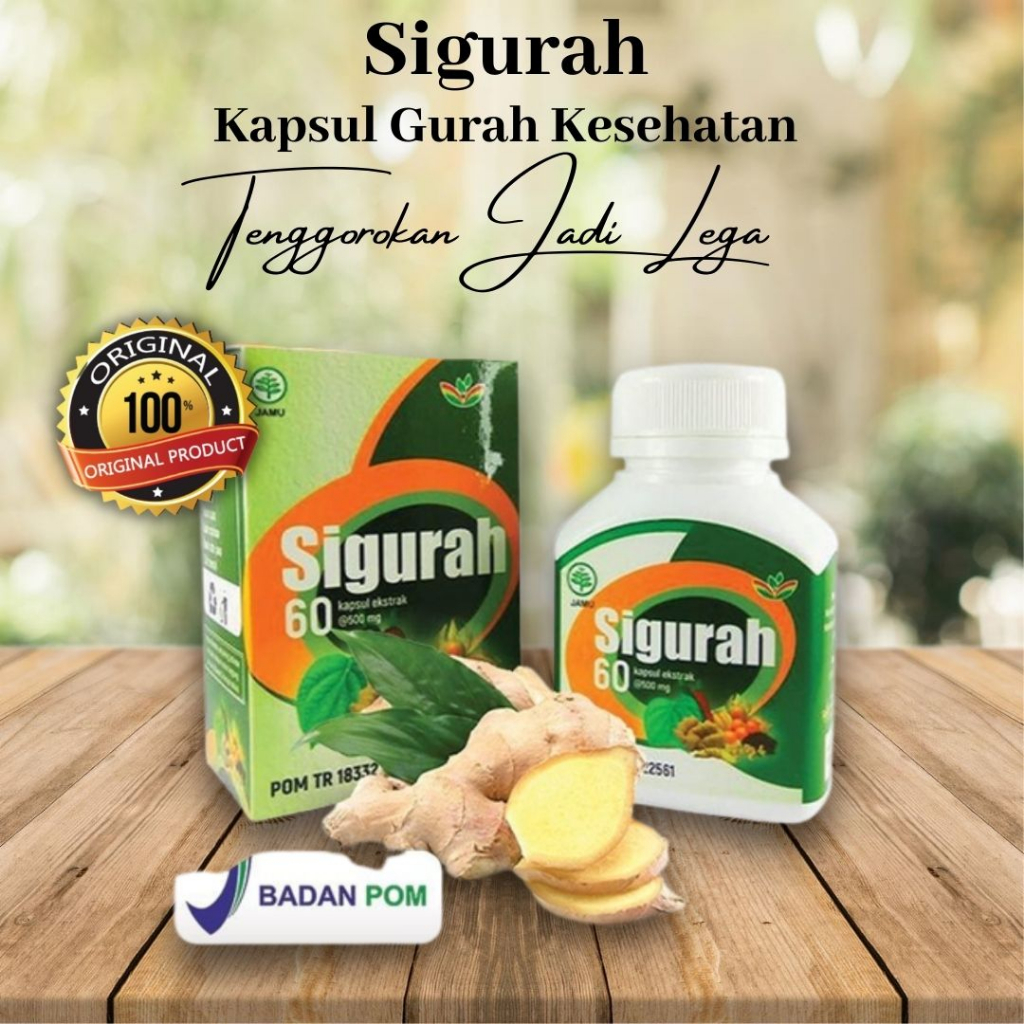 

Kapsul Gurah Kesehatan - Sigurah Asli