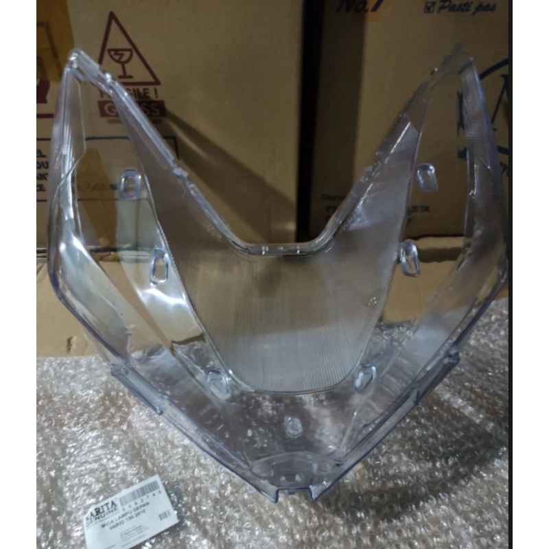 mika lampu depan vario 150 2018 kaca mica lampu depan honda vario 150 led 2018