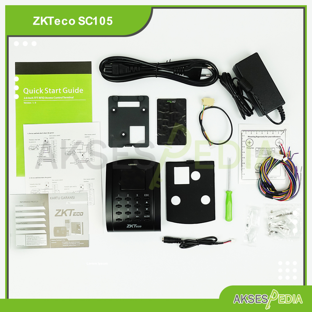 Mesin Access Control ZKTECO SC105 Proxy