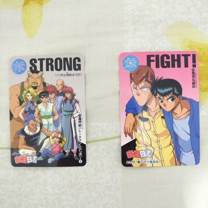 Kartu Yuyu Hakusho Regular