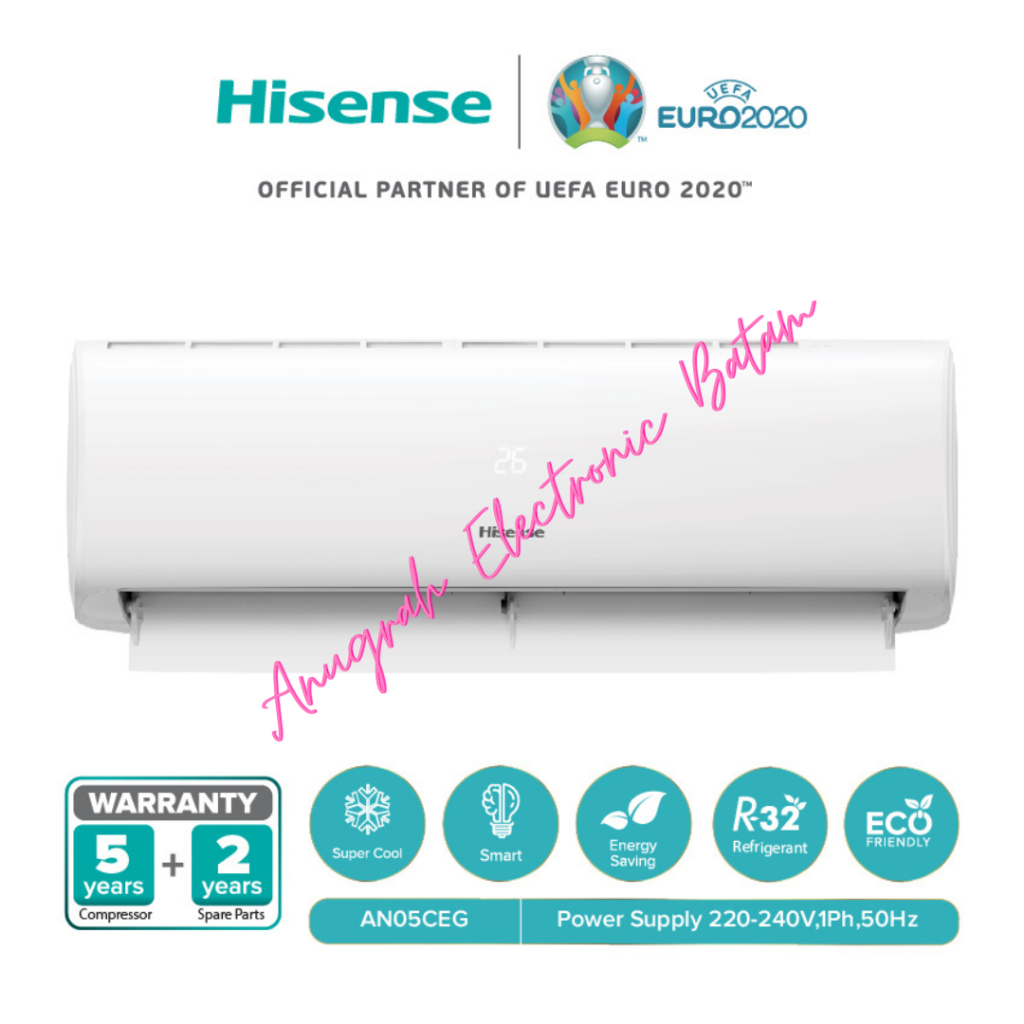 AC HISENSE STANDARD 1/2 PK AN05CDG BATAM