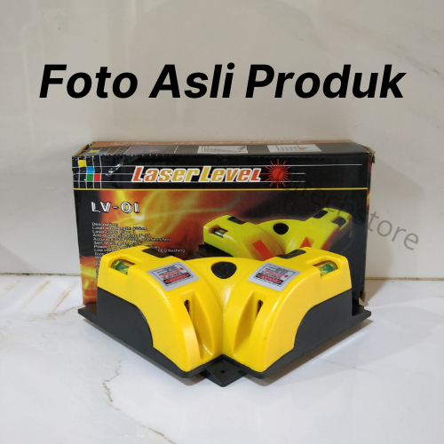 Laser Siku Sudut 90 Derajat / Laser Level Waterpass / Alat Ukur Siku / Laser Line