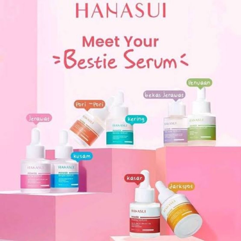 HANASUI Hanasui Power Series Serum - Bright Serum Hanasui - Bright Expert Serum Hanasui - Barrier Se