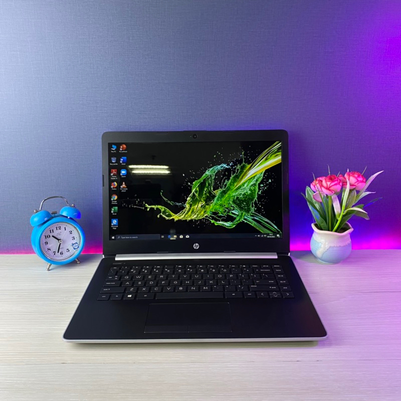 Laptop Hp 14s Amd A9-9425 Ram 8GB HDD 1TB Window10 Mulus