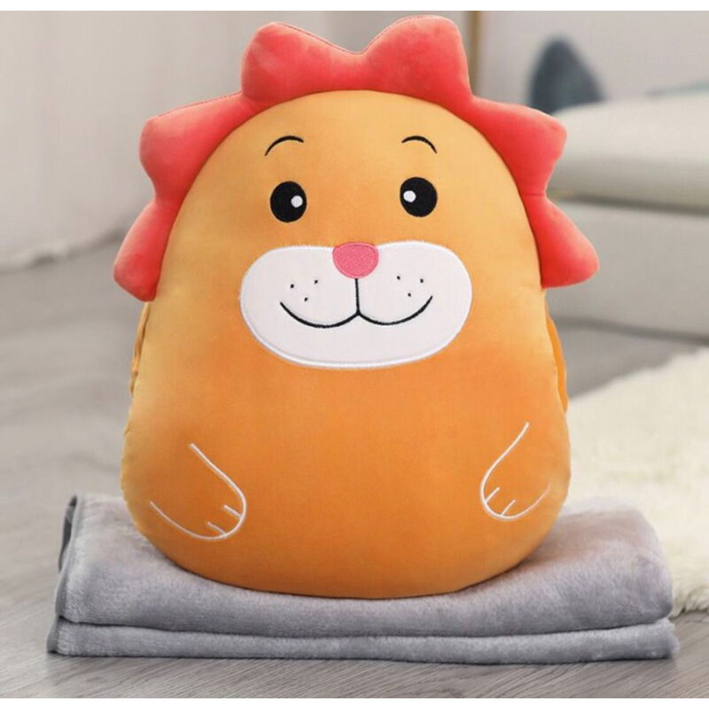 Bantal Fluffy Balmut import bantal selimut import 2in1