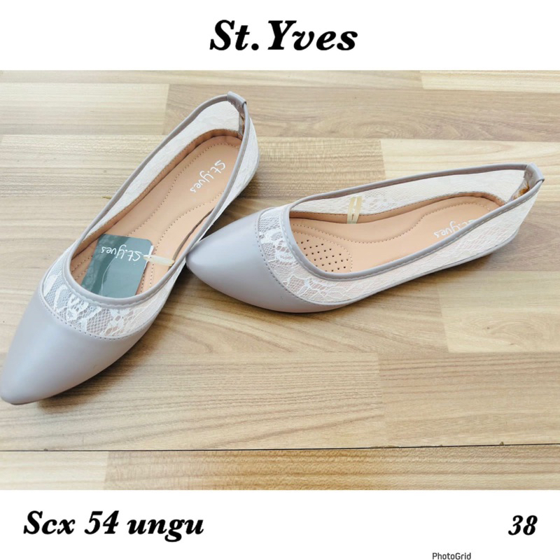 st yves flatshoes slide