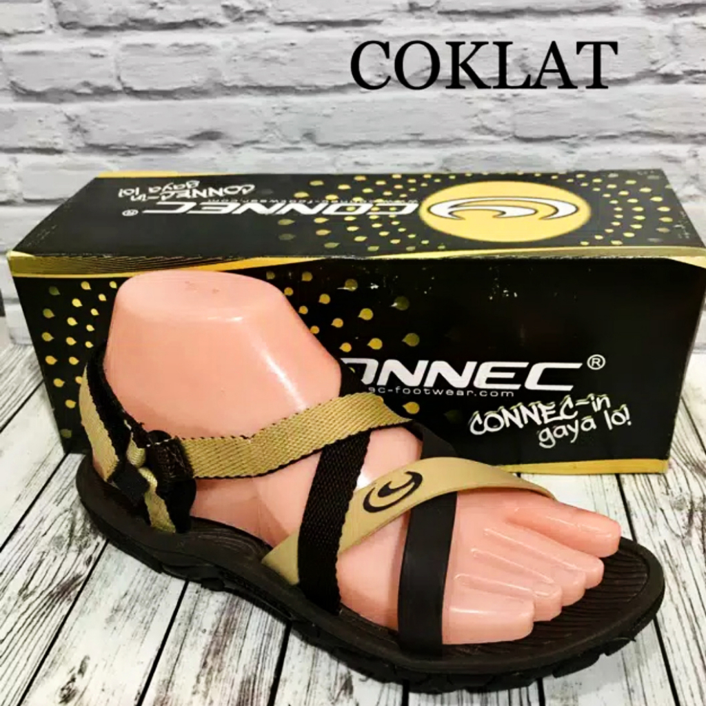 PROMO SANDAL WANITA KEKINIAN CONNEC DOLPHINE 2 100% BARU