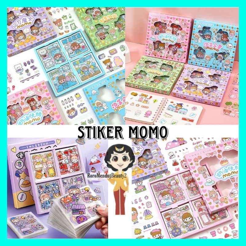 

Stiker Momo / Random/ Lembar