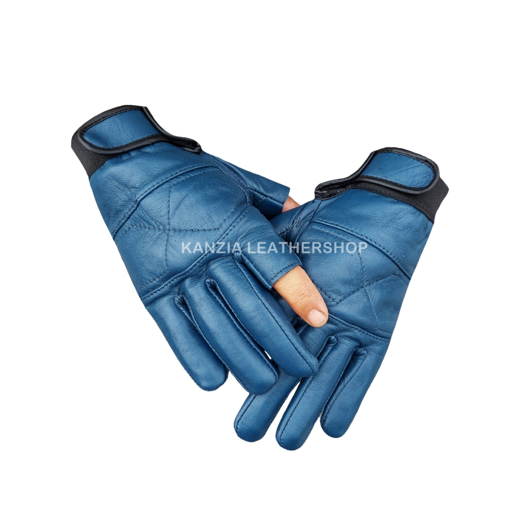 Sarung Tangan Motor Kulit Kanzia Leathershop U-Touch