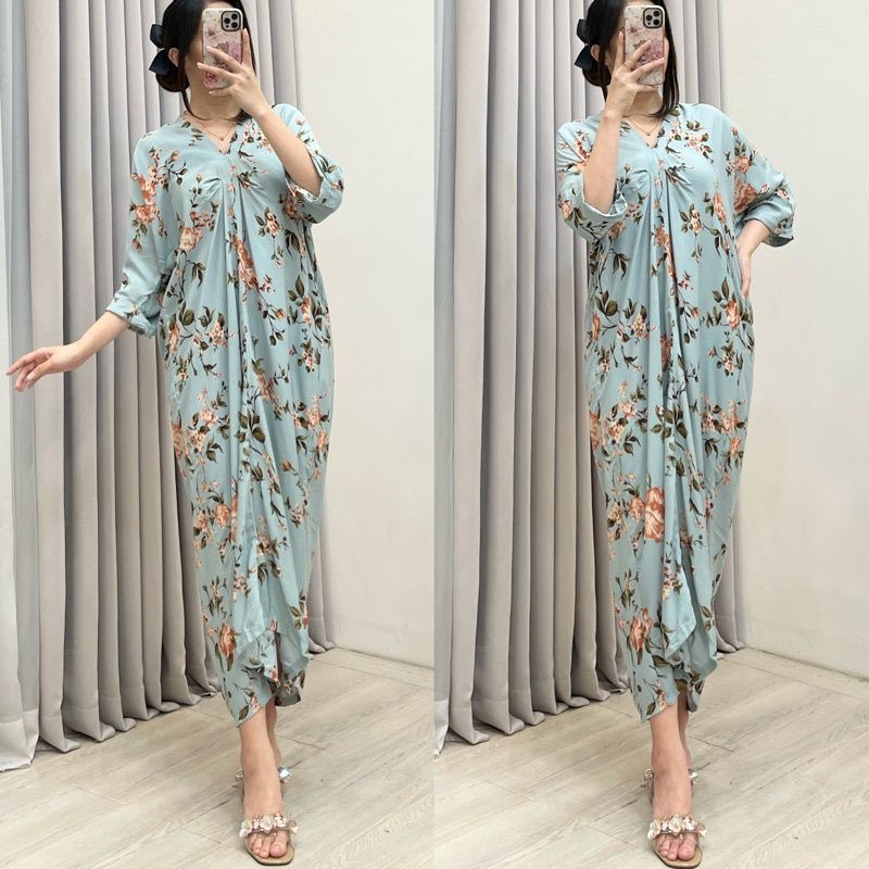 Olla dress rayon premium / daster jumbo / daster bigsize