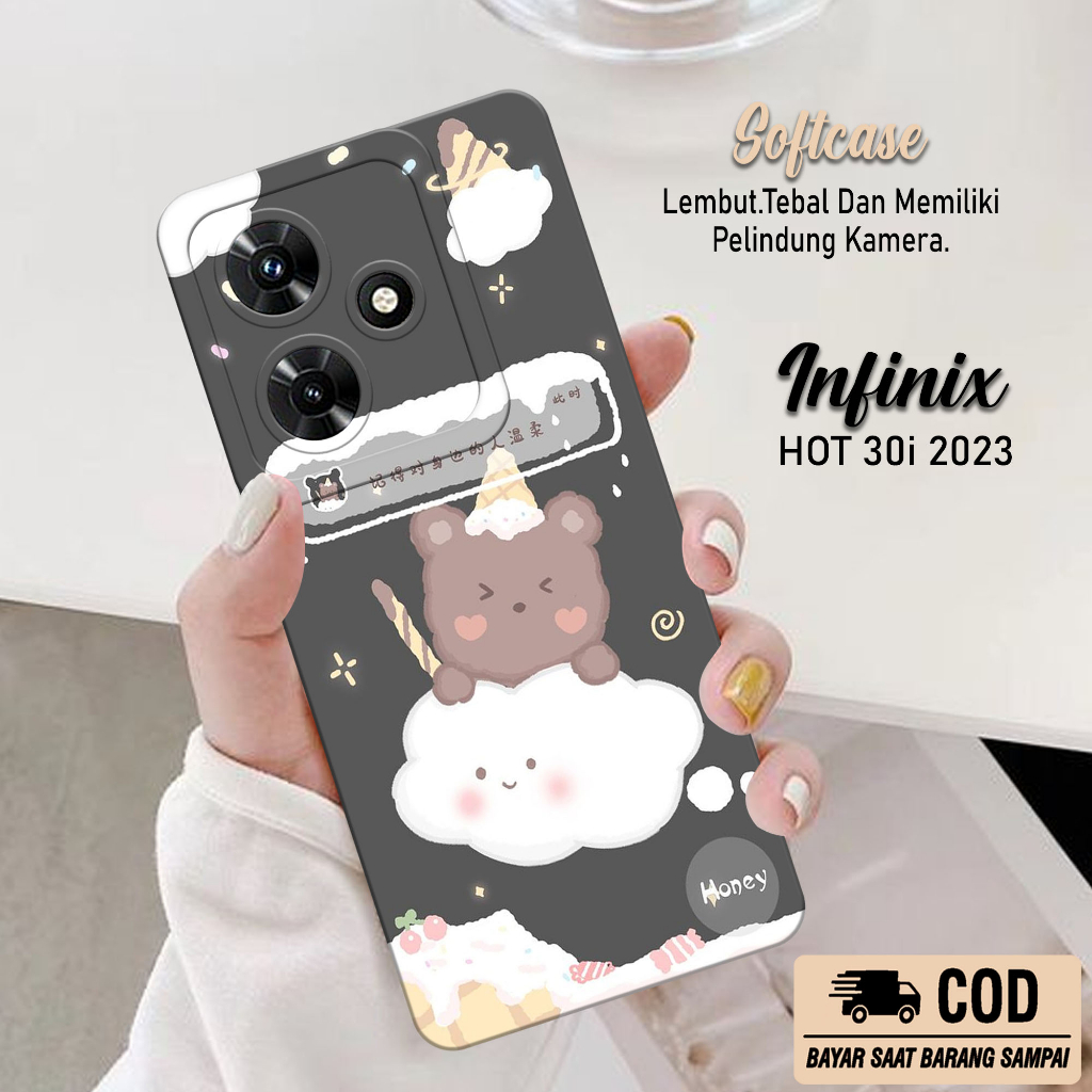 Case Hp Infinix Hot 30i 2023 - Softcase Infinix Hot 30i Terbaru - Casing Infinix Hot 30i - Kesing In